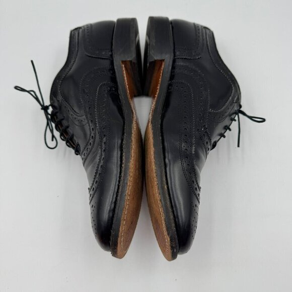 Allen Edmonds McAllister Wingtip Oxford Dress Shoes Black Mens Size 8D main image 7